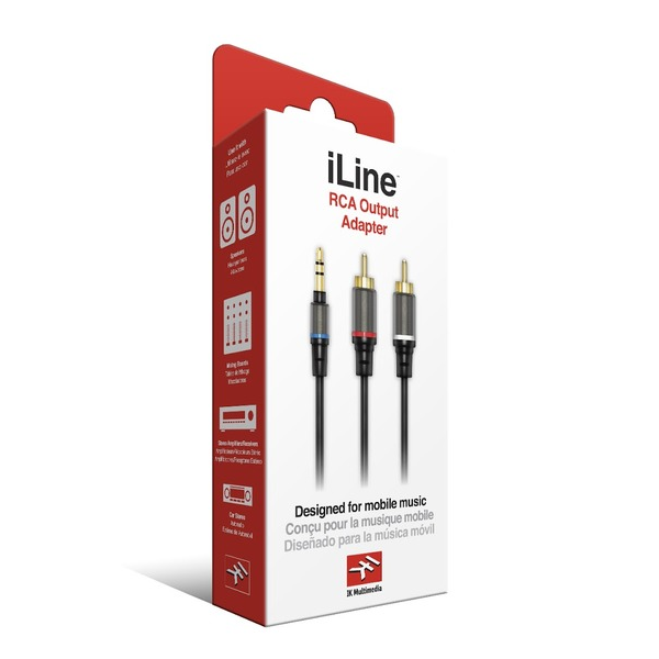 IK Multimedia ILINE RCA Out.Adapter kábel