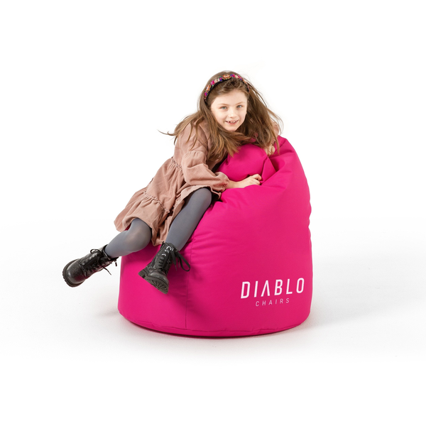 Pufa dla dziecka Diablo Chairs, różowa