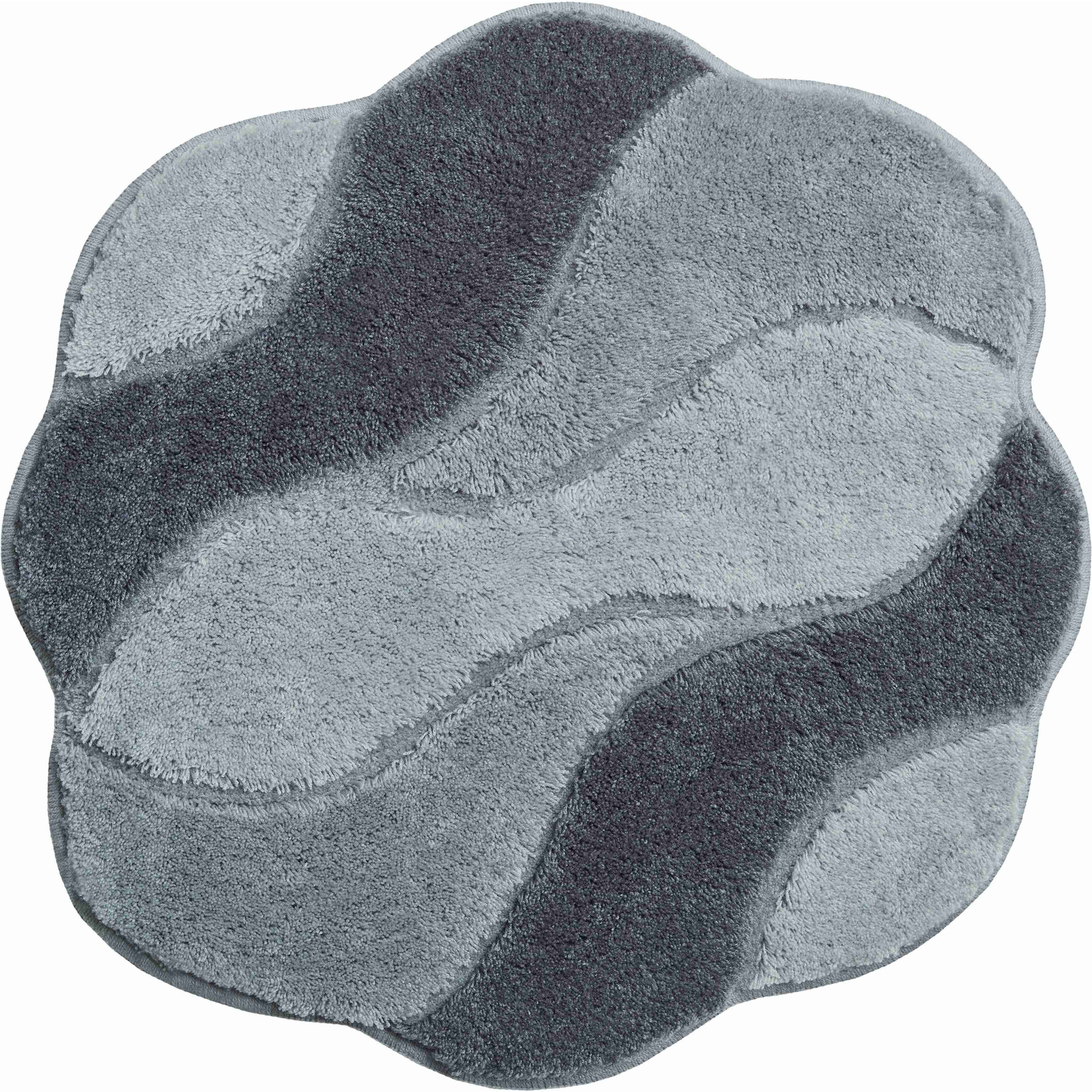 GRUND Carmen Fürdőszobai szőnyeg, kicsi, 60×60 cm, szürke (B2048-644115)