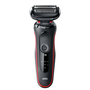 Braun Series 5 51-R1200s Wet&Dry borotva 1 tartozékkal fekete-piros