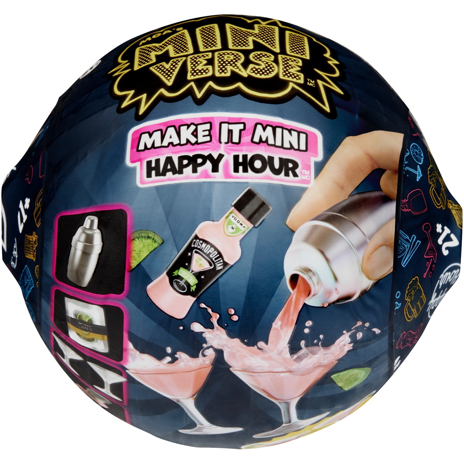 MGA Entertainment Miniverse - Make It Mini Happy Hour Játékfigura (513841-EUC)