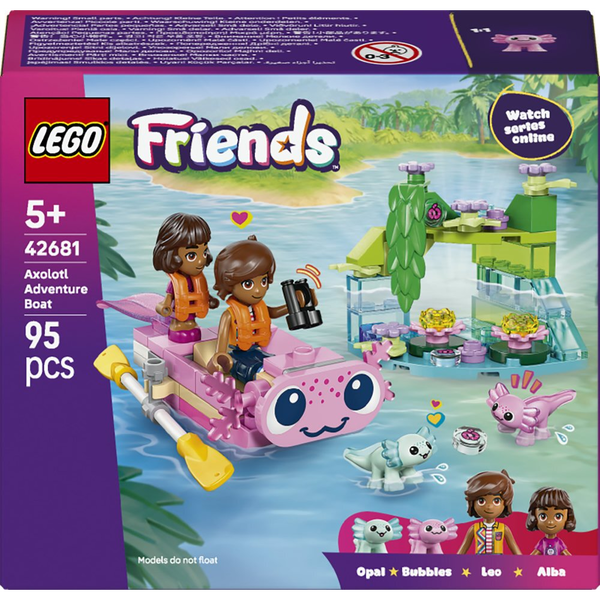 LEGO FRIENDS AXOLOTL ADVENTURE BOAT 42681
