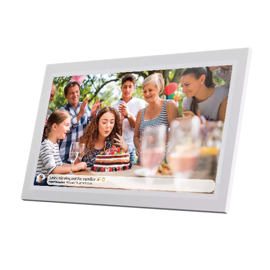 Rámeček Denver FHD 15.6 1920x1080 IPS 16GB bílý (PFF-1503W)