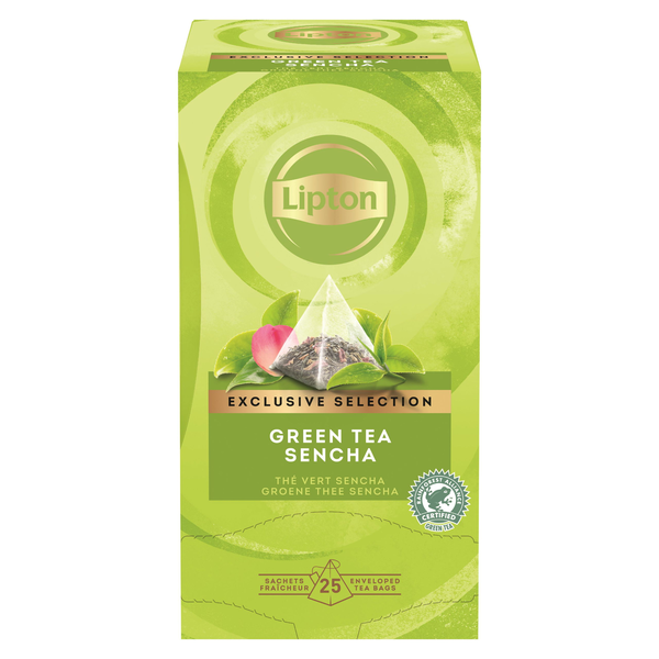 Lipton Pyramid Green Tea Sencha 25 × 1,8g