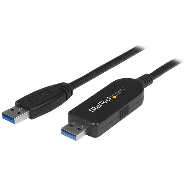 StarTech.com USB3LINK USB-kabel USB 3.2 Gen 1 (3.1 Gen 1) USB A Zwart