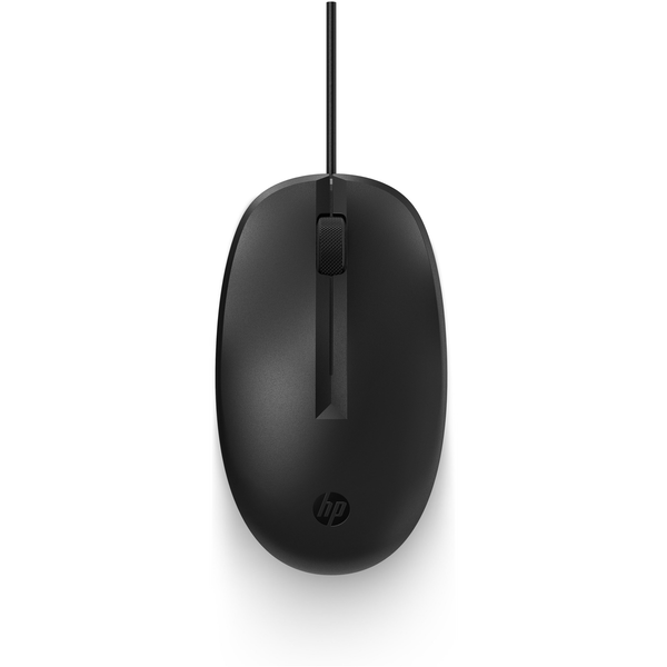 Mouse cu fir HP 128 Laser, negru