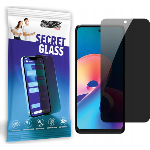  GrizzGlass Szkło prywatyzujące GrizzGlass SecretGlass do TCL 50 XE
