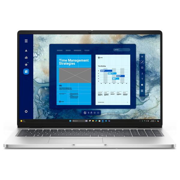 DELL Pro 16 PC16250 Intel Core Ultra 5 235U Laptop 40,6 cm (16") Full HD+ 16 GB DDR5-SDRAM 512 GB SSD Wi-Fi 6E (802.11ax) Windows 11 Pro Tysk Platin, Sølv