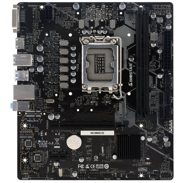 MB H610 S1700 MATX/H610MHD D5 BIOSTAR H610MHD D5 (4712960687745)
