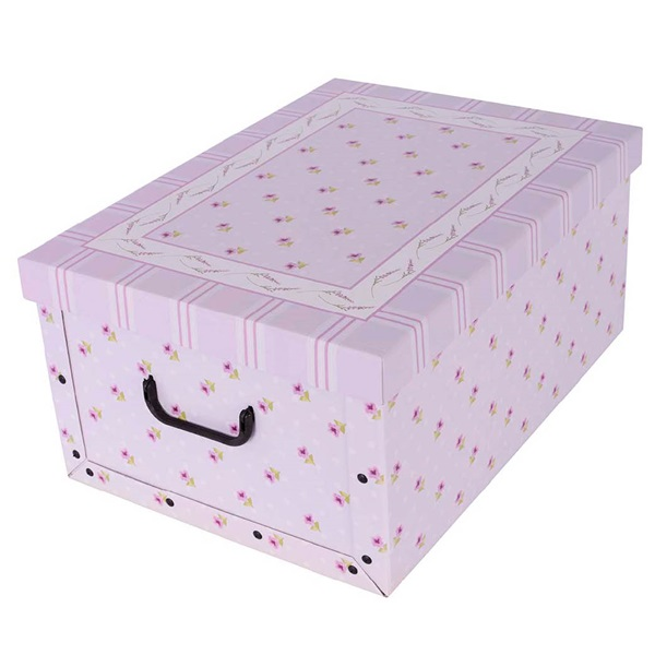 Miss Space Maxi 51x37x24 cm provence lila tárolódoboz (P0160-6052)
