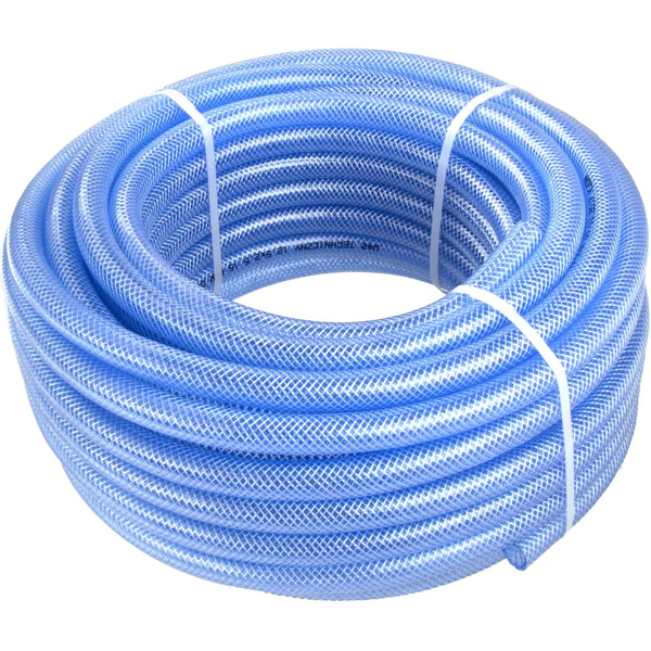  Geko wąż techniczny 16x3mm zbrojony niebieski 50m (G73708)