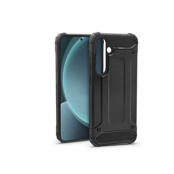 Haffner Armor ütésálló tok - Samsung SM-S937 Galaxy S25 - fekete