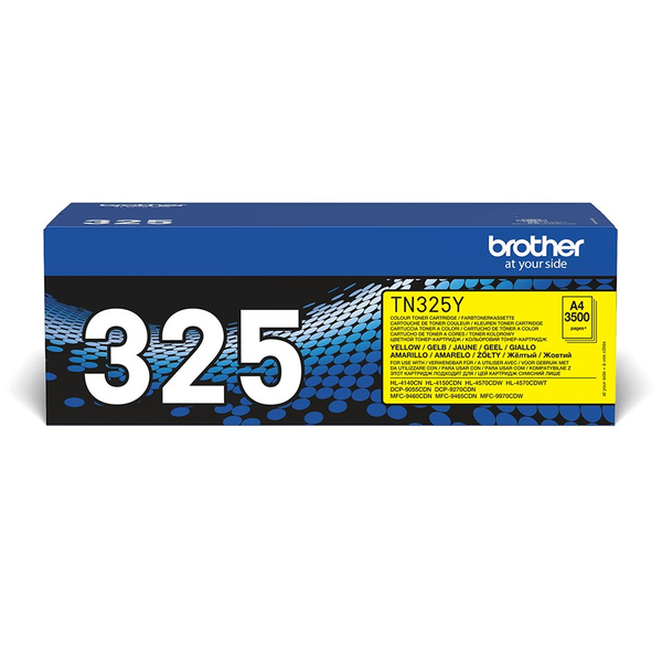 Brother TN-325Y tonerpatron 1 stk Original Gul