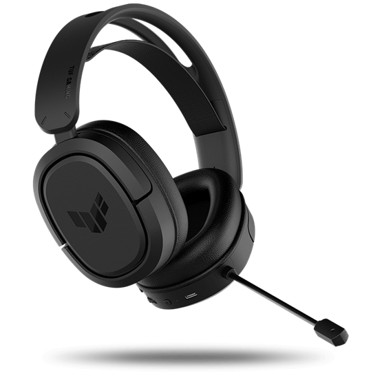 ASUS TUF Gaming H1 Wireless Headset Vezeték nélküli Fejpánt Játék USB C-típus Fekete (TUF GAMING H1 WIRELESS)