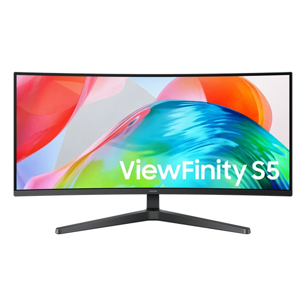 Монитор Samsung S55GH — LS34H550GAUXEN, черен