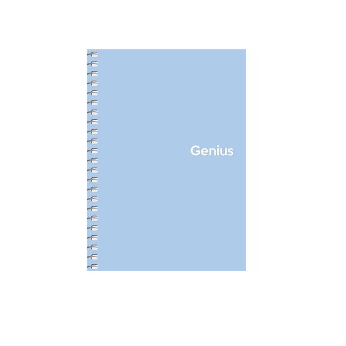 Shkolyaryk Genius Pastel 80 lapos A5 kockás spirálfüzet többfajta (A5-080-6804K)