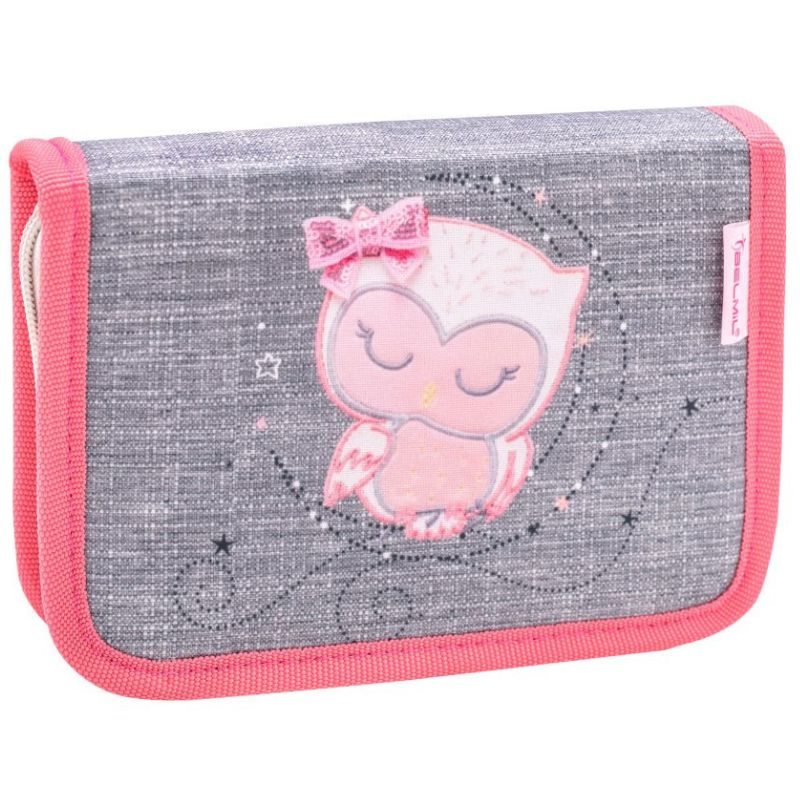 Belmil Little Owl kihajtható tolltartó - Mintás (REIX0205)