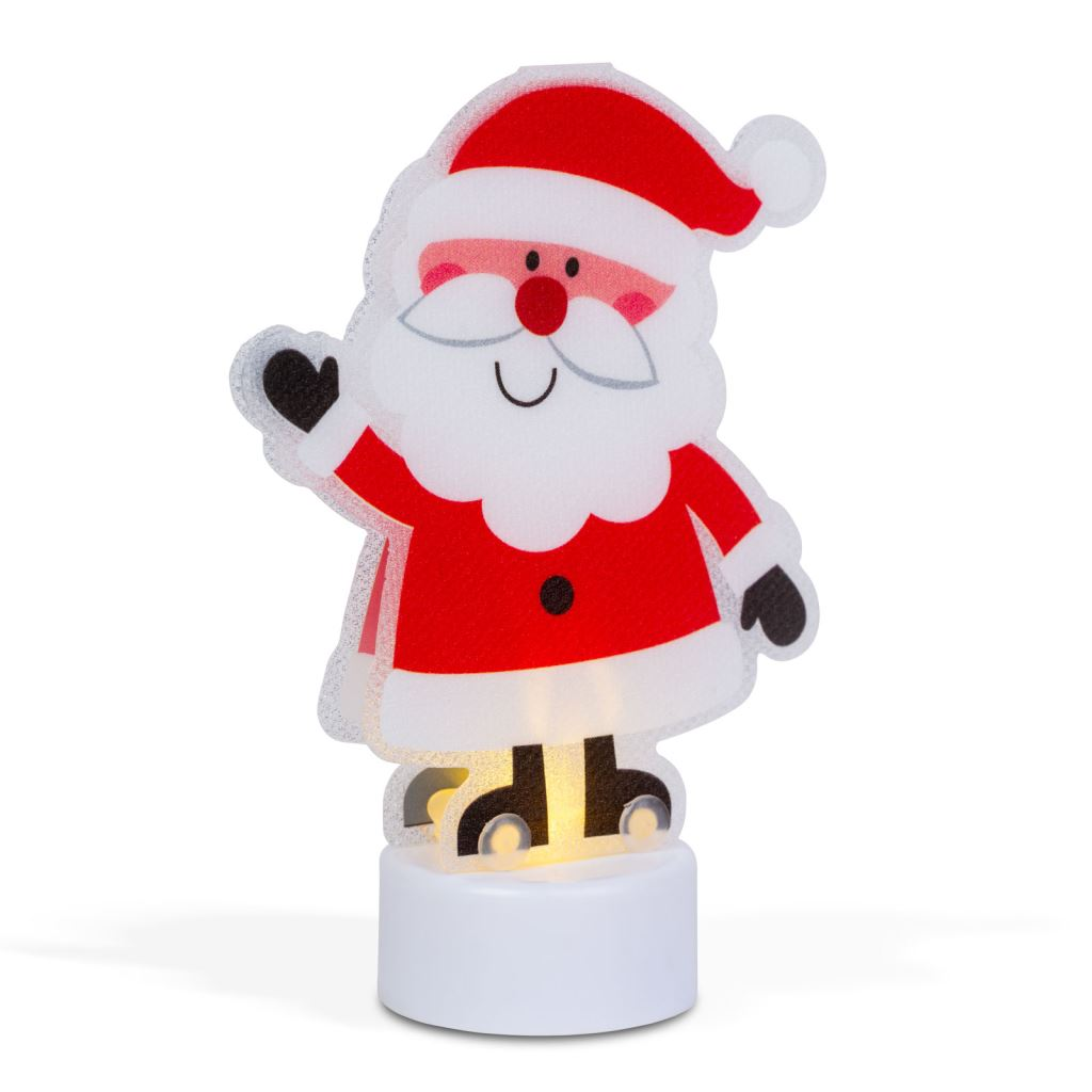 Family melegfehér LED-es elemes Mikulás dekoráció (58976A ) (58976A)