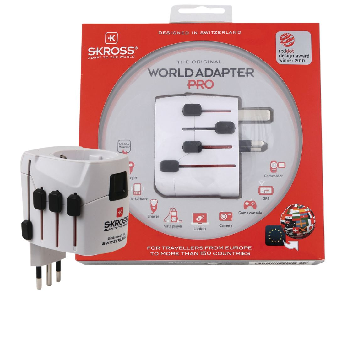 SKROSS World Adapter Pro utazó adapter (SKR-WORLDPRO / 1.103141) (SKR-WORLDPRO / 1.103141)