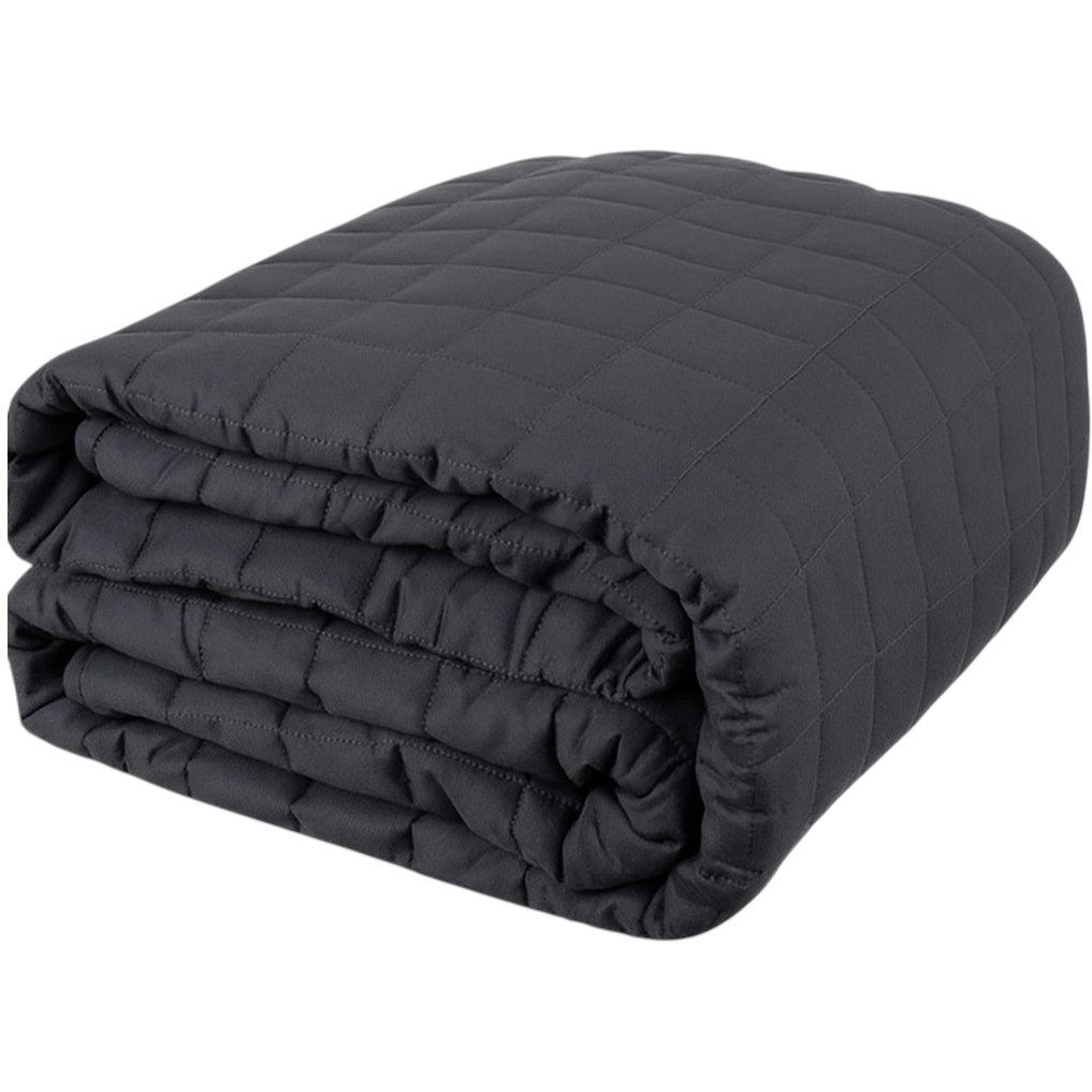 Ruhhy 24427 Anti-stressz súlyozott takaró 10 kg, 200 × 220 cm szürke (24427)