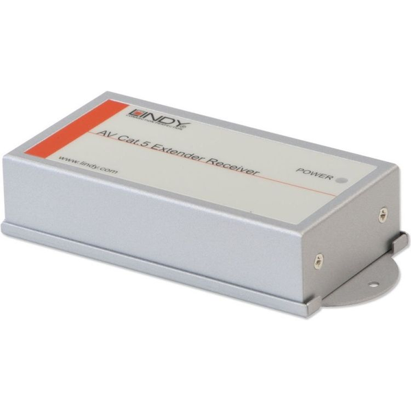 Lindy 32765 audio/video extender AV-receiver Grijs