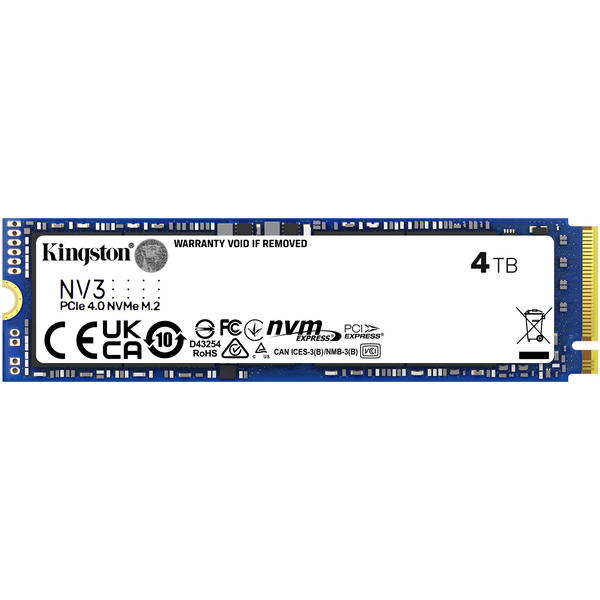 SSD disk Kingston NV3 4TB M.2 PCIe