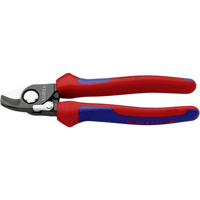 Kábelolló 165 mm, barnított, vágóérték: O 15 mm, Knipex 95 22 165 (95 22 165)