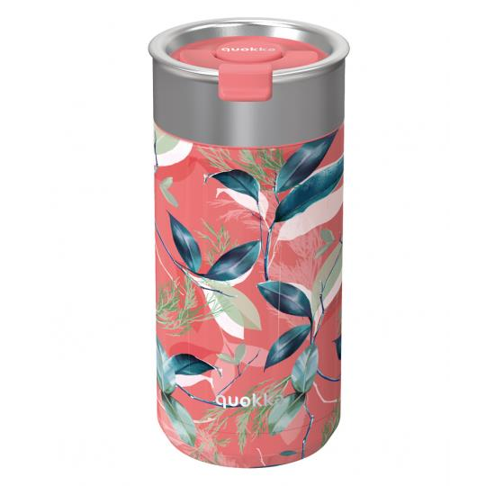 Quokka termobögre Boost szűrővel, 400 ml, exotic pink (Q40071)