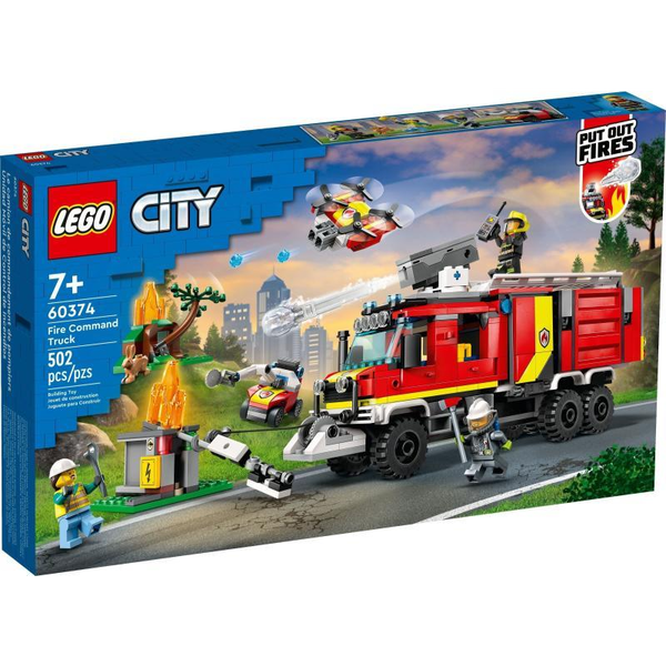 LEGO City 60374 Terénní hasičské vozidlo