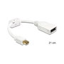DeLOCK 65427 adaptér mini Displayport 20 p Displayport 20 p Bílý