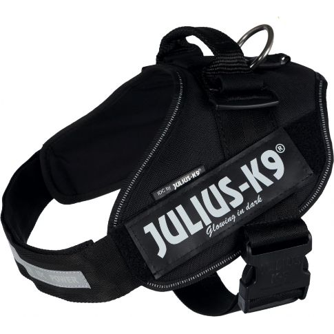 16IDC-P-0 IDC Powerhám Felirattal M 58-76 cm/14-25 kg Fekete (TX-14841)