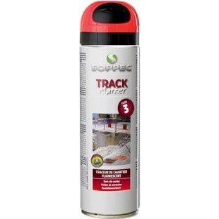 Wolker Jelölő Festék Spray 500 ml Piros Fluoreszkáló 3M (MTP GEO CZE)
