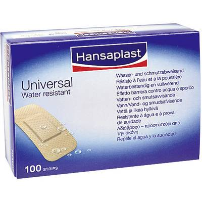 1009270 A Hansaplast UNIVERSAL vízálló szalagok 3,0 x 7,2 cm 100 darab (1009270)