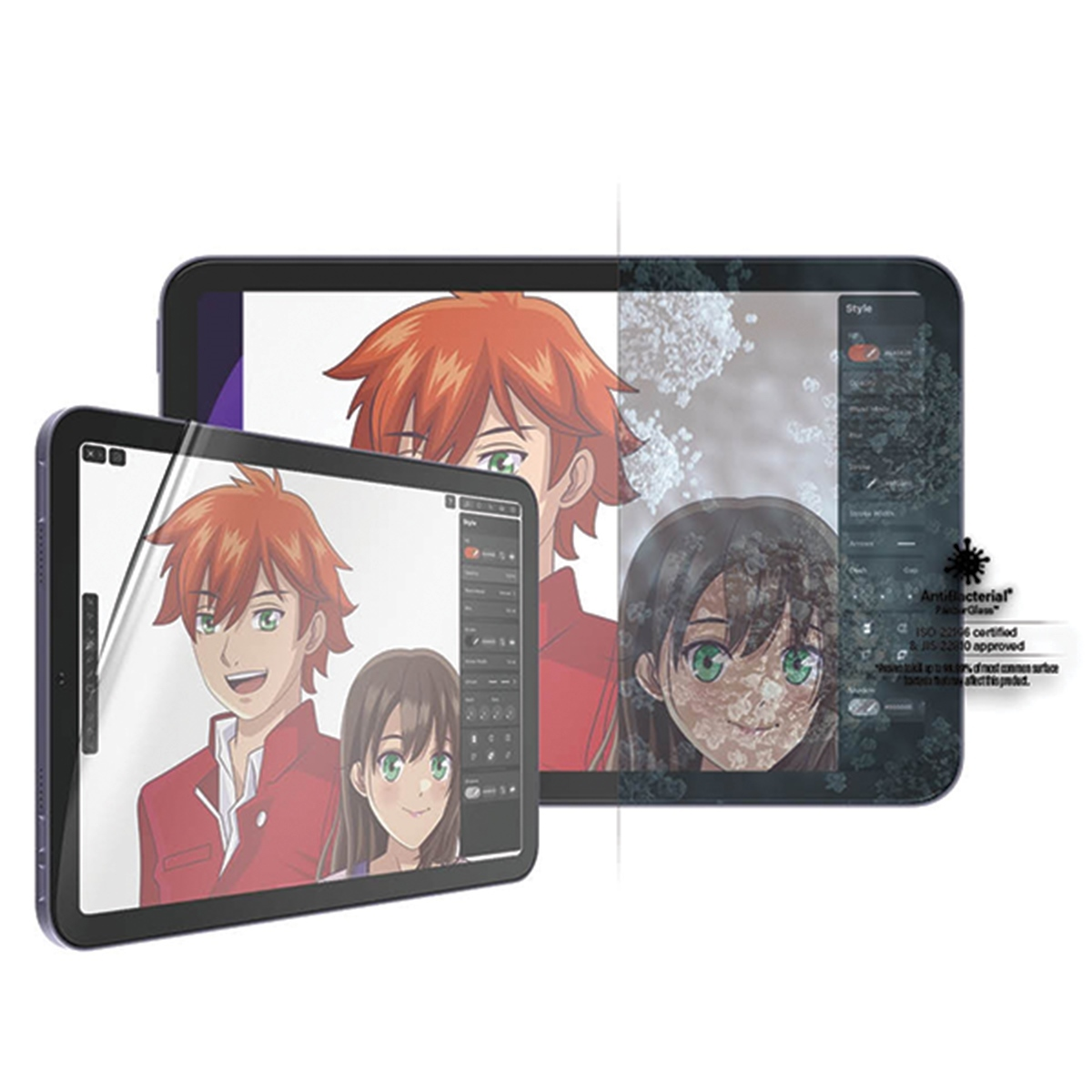 PanzerGlass GraphicPaper Apple iPad mini (2021) Antibacterial Tablet kijelzővédő fólia (2765)