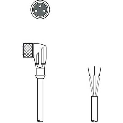 Leuze Electronic 50130862 Csatlakozóvezeték 1 db (50130862)
