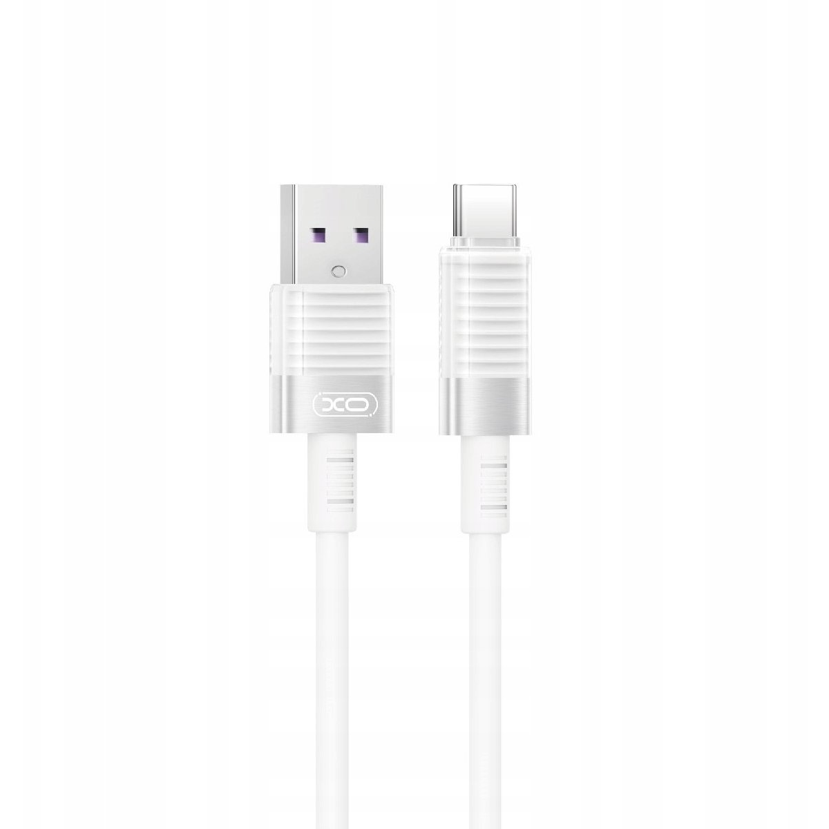 XO NB282 USB-A - Type-C Kábel 6A 1m - Fehér (NB282)