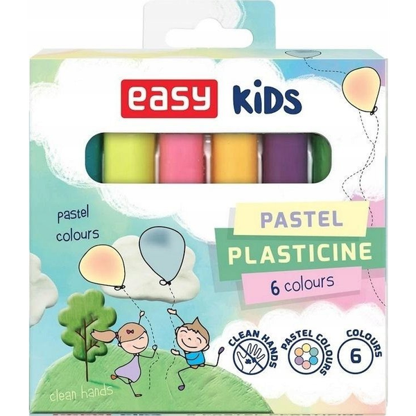  Easy Stationery Plastelina COL-006-P 6 kolorów EASY