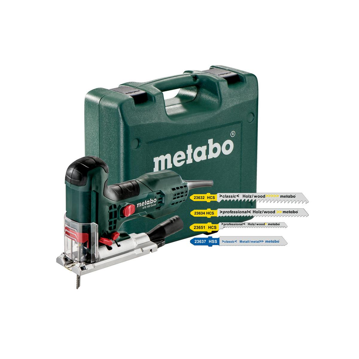 METABO STE 100 QUICK SET SZÚRÓFŰRÉSZ KOFFERBEN (601100900)