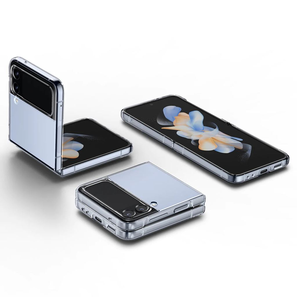 Калъф Spigen AirSkin за Samsung Galaxy Z Flip 4, Crystal Clear