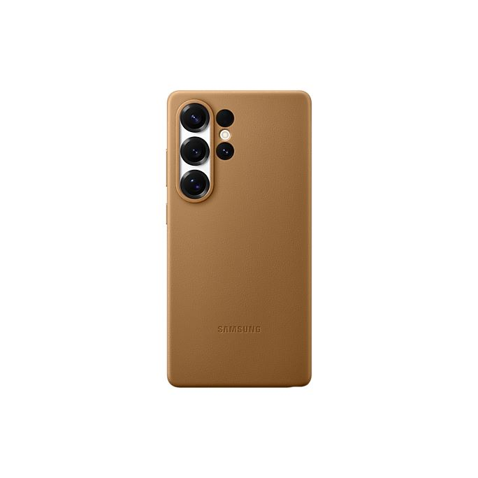 Samsung Galaxy S25 Ultra vegán bőrtok teve barna (EF-VS938PFEGWW) (EF-VS938PFEGWW)
