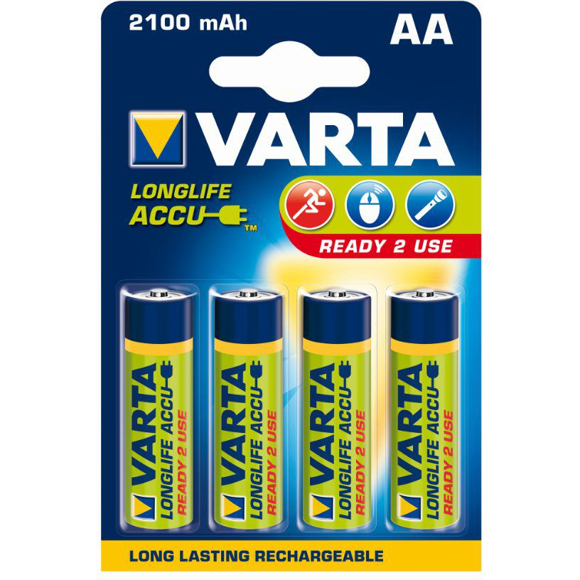 Varta 56706 Nabíjateľná batéria AA Nikel-Metal Hydrid (nimh) (56706101404)