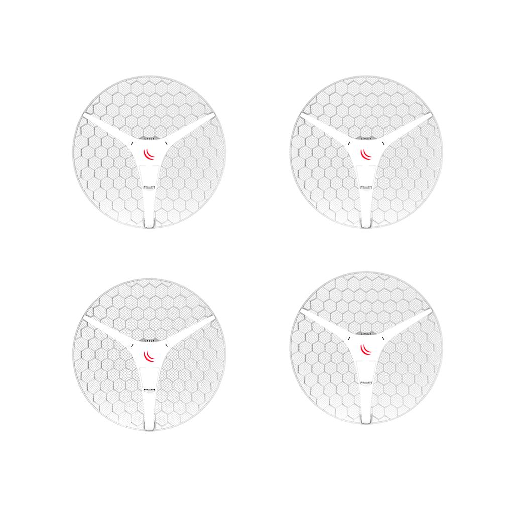 MikroTik LHG XL HP5 kültéri wifi Acces point fehér 4db (RBLHG-5HPnD-XL) (RBLHG-5HPnD-XL-4)