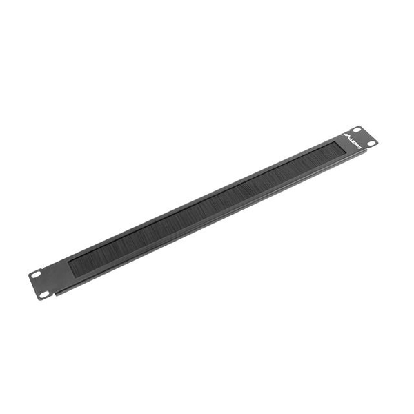 Lanberg Bürstenleiste 19" 1U schwarz