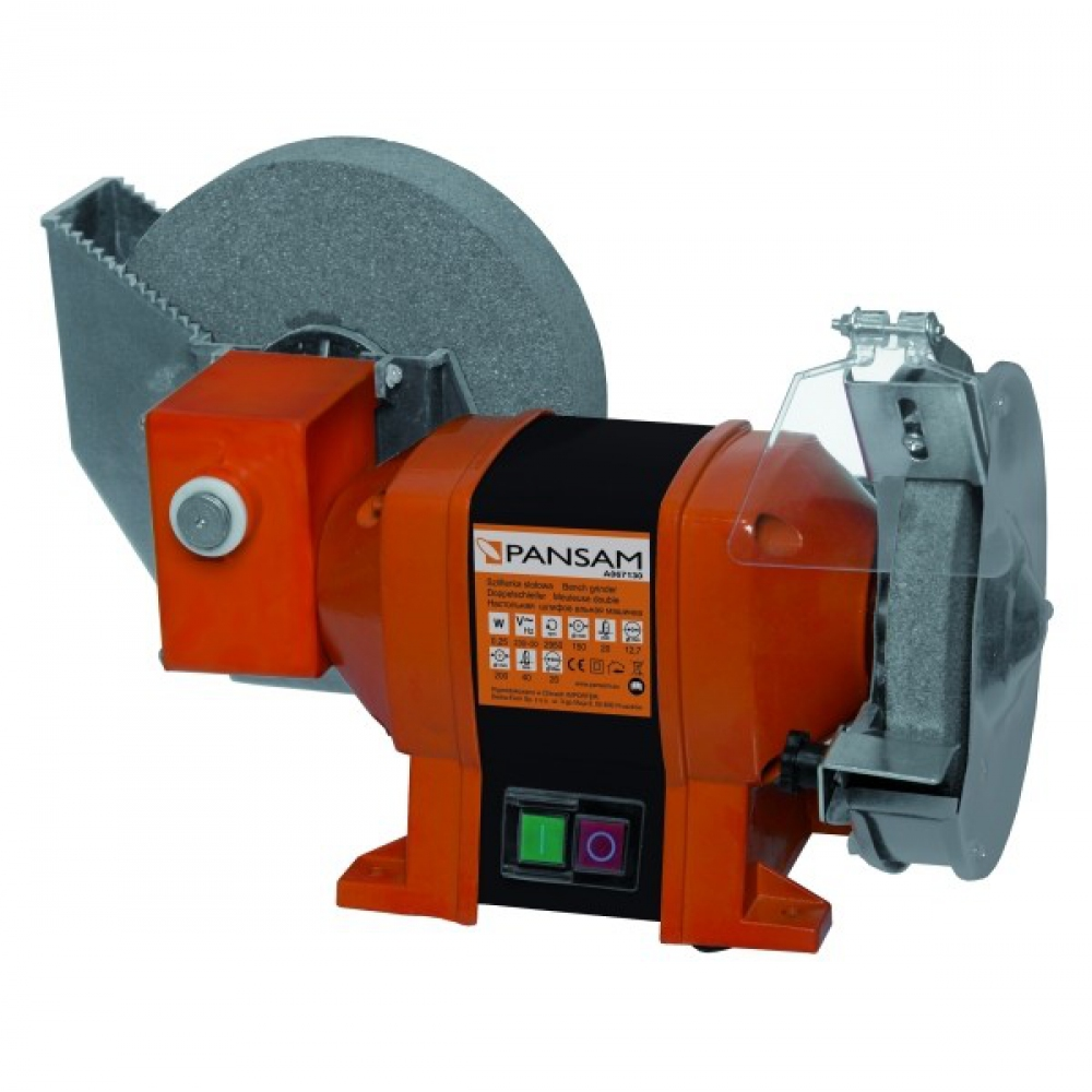 Pansam A067130 Dupla Köszörűkorongos Asztali Köszörű 250W (A067130)