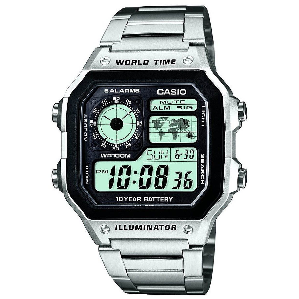 CASIO AE-1A 1200WHD (4971850968801)