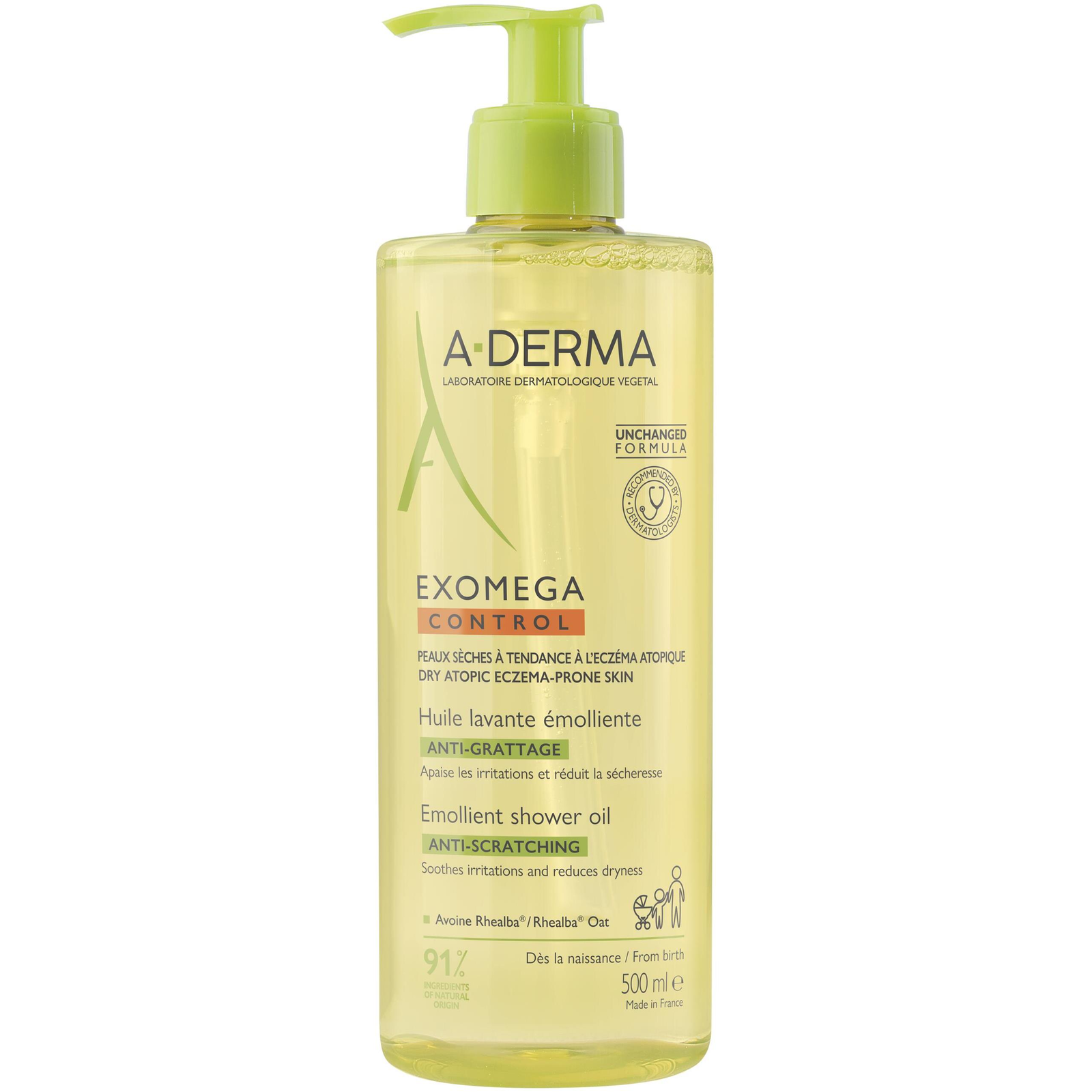 A-DERMA Exomega Control 500ml (3282770393859)