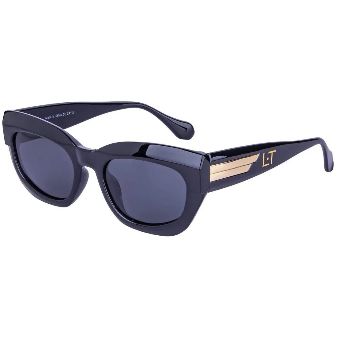 LACETO Matt Black - polarized (LT-PS9000432-172-BK)
