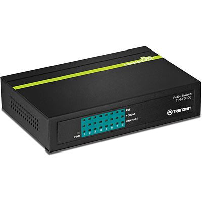 TRENDnet TPE-TG80G 10/100/1000 Mbps 8 portos GREENnet PoE Switch