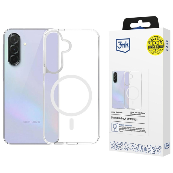 Kryt 3mk pre Samsung Galaxy A37 bezfarebný
