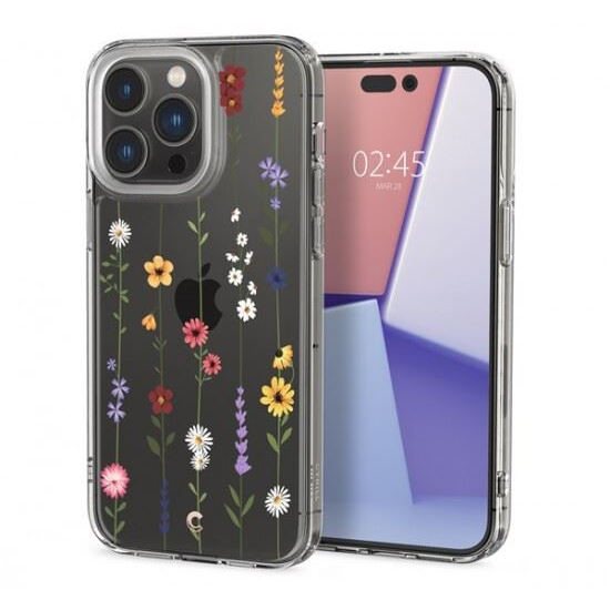 Spigen Cyrill Apple iPhone 14 Pro Cecile tok virágos kert (ACS05019) (ACS05019)